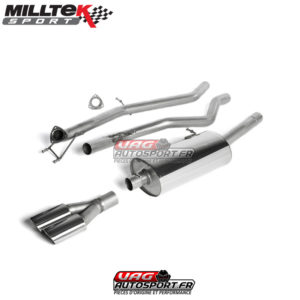 Demi-ligne (CatBack) - Sorties Twin Ovales - VW Amarok 2.0 BiTDI 163 et 180cv - (2010+) - SSXVW238 - Milltek