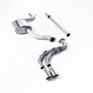 Demi-ligne (CatBack) / FAP - Look GTD -  VW Golf Mk7.5 1.5 TSI Evo GT & R-Line - SSXSE192 - Milltek