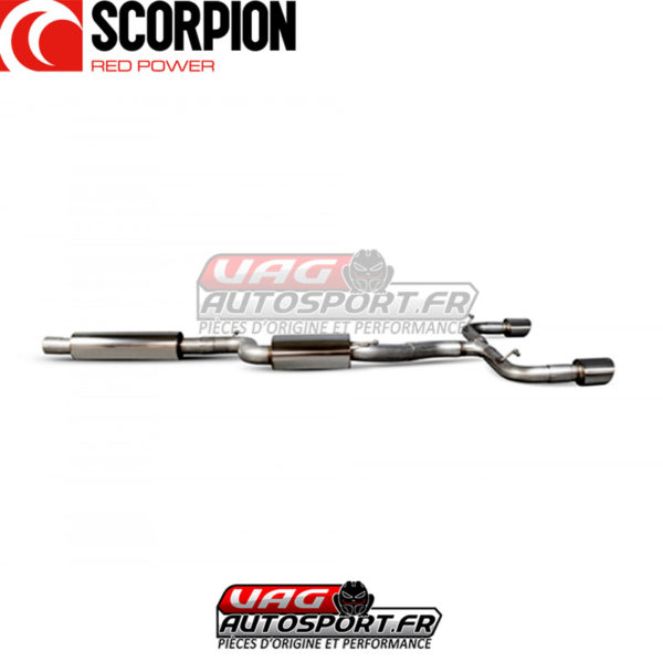 Demi-ligne / Cat-back inox SEAT Leon Cupra Hatch 280/290 & 300 - SST011 - Scorpion – Image 3