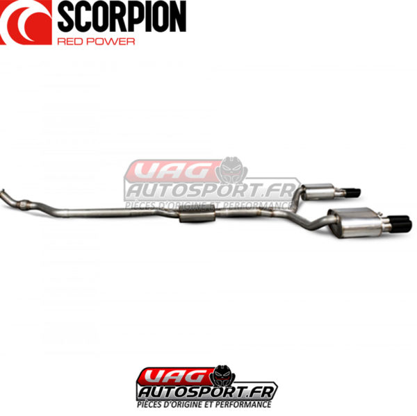 Demi-ligne / Cat-back Scorpion AUDI A5 B8 2.0 TFSI - SAU073C – Image 3