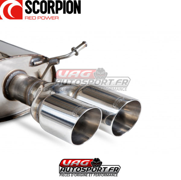 Silencieux arrière pour AUDI S5 Sportback 3.0 TFSI 333cv V6 Quattro B8 & B8. 5 - SAU044 - Scorpion – Image 3