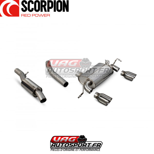Demi-ligne / Cat-back Scorpion AUDI TT Mk1 Quattro 3.2 V6 - SAU042 - Scorpion – Image 3
