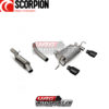 Demi-ligne / Cat-back INOX pour Audi TT Mk1 Quattro 3.2 V6 - SAU042C - Scorpion – Image 3