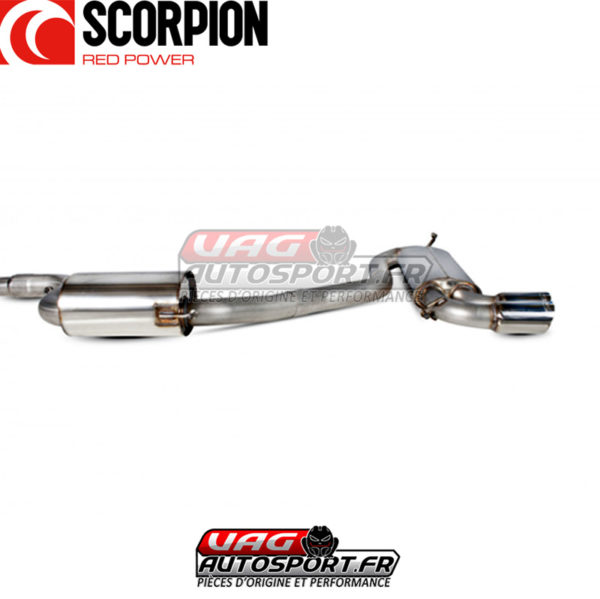 Echappement inox pour VW Golf 5 Gti - SVW042 - Scorpion – Image 3