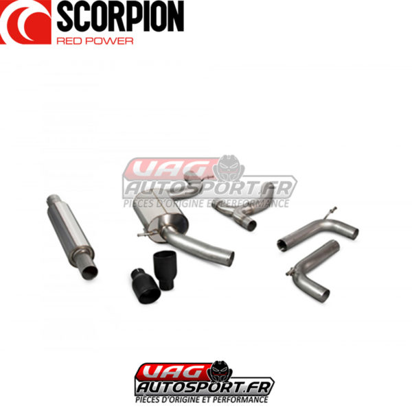 Demi-ligne / Cat-back Scorpion pour VW Golf 7 Gti - SVW043C – Image 3