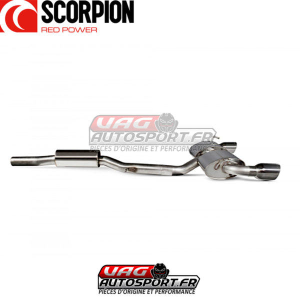 Demi-ligne / Cat-back Scorpion  VW Golf Mk4 R32 - SVW040 - Scorpion – Image 3