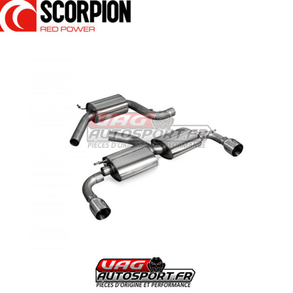 Demi-ligne / Cat-back Scorpion VW Golf Mk6 Gti 2.0 Tsi - SVW036 - Scorpion – Image 3