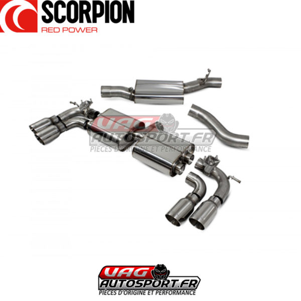 Demi-ligne / Cat-back Scorpion  VW Golf 7 R - SVW046D - Scorpion – Image 3