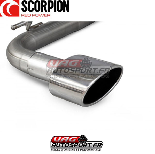 Cat-back d'échappement inox pour SEAT Leon Cupra 2.0 TSI 280/290/300cv - SSTS011 - Scorpion – Image 4