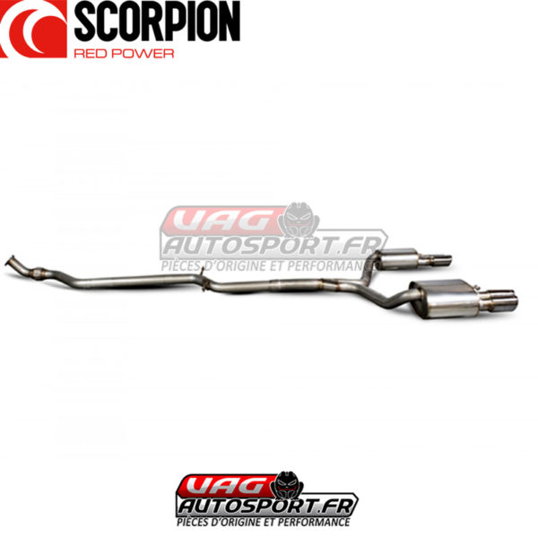 Demi-ligne / Cat-back AUDI A5 B8 2.0 TFSI - SAUS073 - Scorpion – Image 3