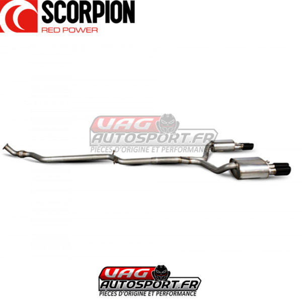 Demi-ligne / Cat-back Scorpion AUDI A5 B8 2.0 TFSI - SAUS073C - Scorpion – Image 3