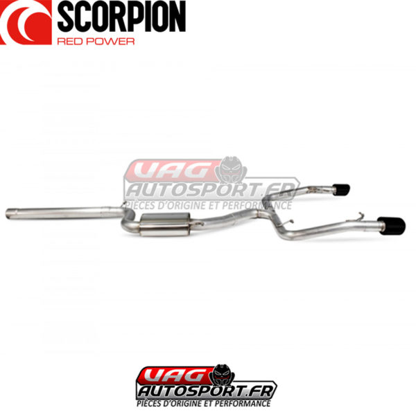 échappement après cata (catback) inox SEAT Leon Cupra ST 280 & 290 - SSTS012C - Scorpion – Image 3