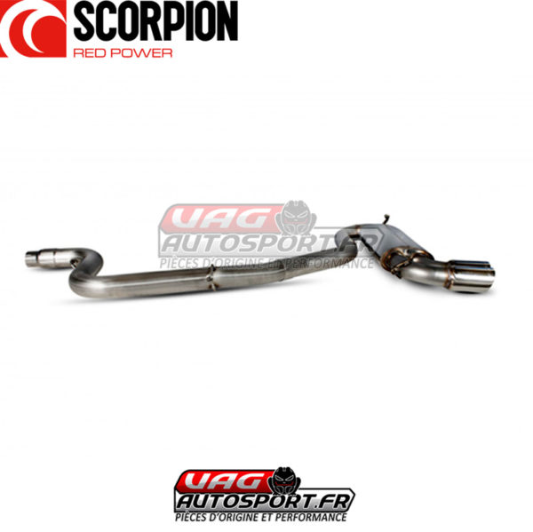 Demi-ligne / Cat-back (sans intermédiaire) VW Golf 5 Gti - SVWS042 - Scorpion – Image 3