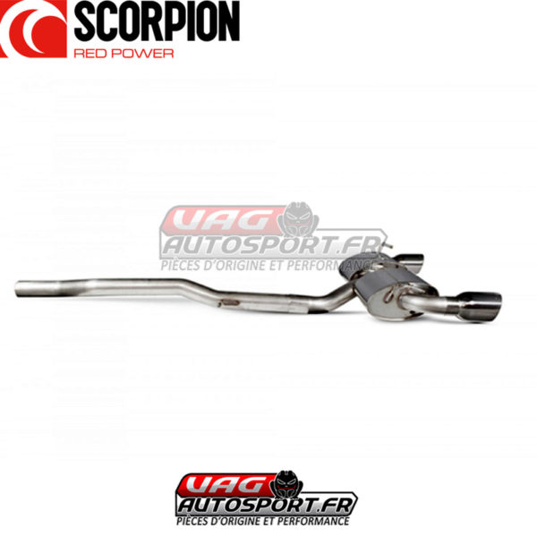 Demi-ligne / Cat-back Scorpion  VW Golf Mk4 R32 - SVWS040 - Scorpion – Image 3