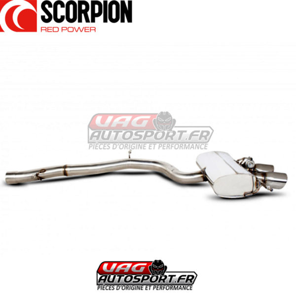 Cat-back Scorpion avec valves actives pour VW Golf Mk6 R 2.0 TFSI 270cv - SVWS038 – Image 3