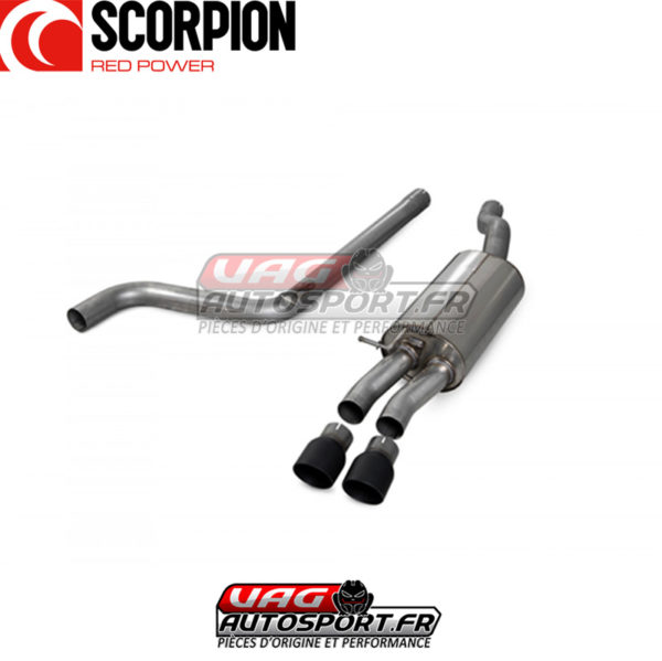 Demi-ligne d'échappement inox pour VW Polo GTi AW (FAP Uniquement) - SVWS061C - Scorpion – Image 3