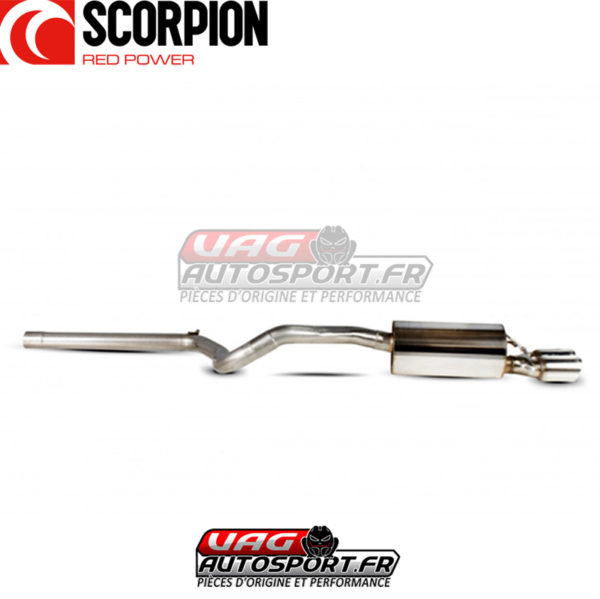 Silencieux inox pour VW Polo 6R Gti 1.4TSI 180cv - SVWS045 - Scorpion – Image 3