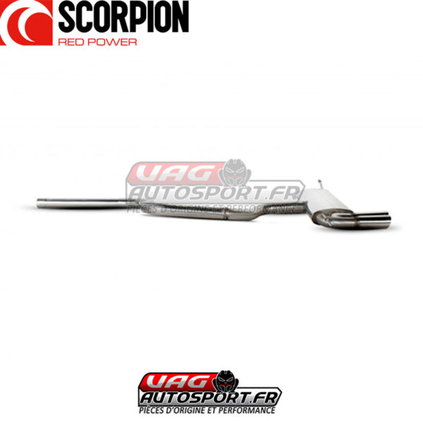 CATBACK sans silencieux intermédiaire pour VOLKSWAGEN Scirocco 1.4/2.0TSI & 2.0TDI - SVWS033 - Scorpion – Image 3