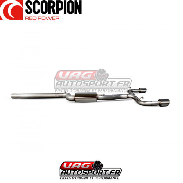 Cat-back d'échappement inox pour SEAT Leon Cupra 2.0 TSI 280/290/300cv - SSTS011 - Scorpion – Image 3