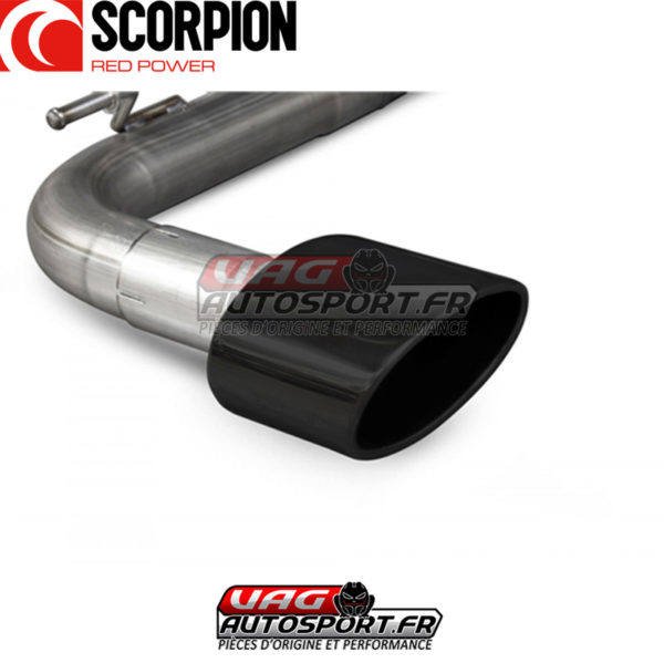 Cat-back sans silencieux intermédiaire Scorpion pour SEAT Leon Cupra - 2.0 TSI EA888 GEN3 280/290/300cv - SSTS011C – Image 4