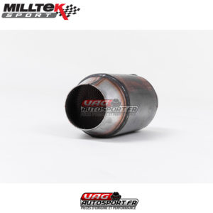 Catalyseur (200 CPSI EU4) 108 DIA x 250 LG - 76.2 mm ID Cones - - SSXMTK007 - Milltek