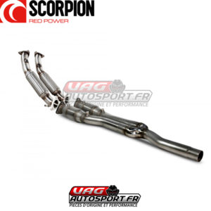Catalyseur sport / CataSport pour VW Golf 5 R32 - 3.2 VR6 250cv - SVWX039 - Scorpion
