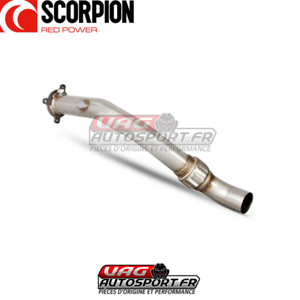 Downpipe + Décata inox AUDI A4 2.0 TFSi 2wd Boite méca - SAUC036 - Scorpion – Image 3