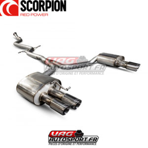 Demi-ligne / Cat-back AUDI A5 B8 2.0 TFSI - SAUS073 - Scorpion