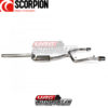 échappement inox après cata, sans intermédiaire, pour SEAT Leon Cupra ST 280 & 290 - SSTS012 - Scorpion – Image 3