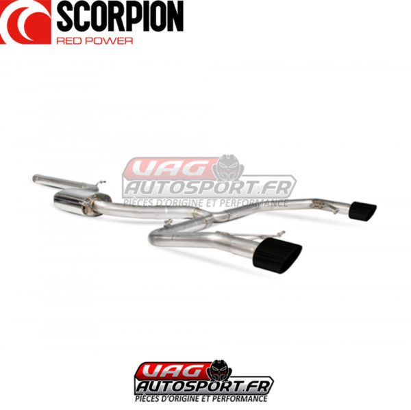 échappement après cata (catback) inox SEAT Leon Cupra ST 280 & 290 - SSTS012C - Scorpion