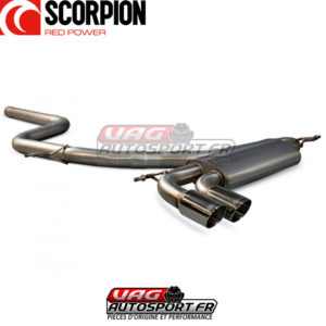 Demi-ligne / Cat-back Scorpion VW Golf Mk6 GT 2.0 TDI 140cv - SVWS048 - Scorpion