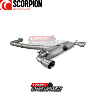 Cat-back Scorpion sans silencieux intermédiaire pour VOLKSWAGEN Golf 6 Gti 2.0 Tsi 211cv - SVWS036