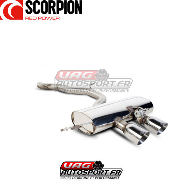 Cat-back Scorpion avec valves actives pour VW Golf Mk6 R 2.0 TFSI 270cv - SVWS038