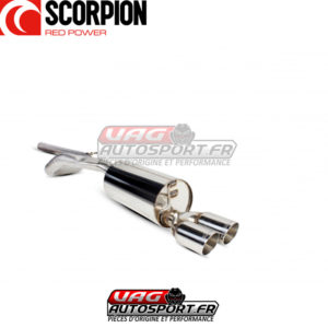 Silencieux inox pour VW Polo 6R Gti 1.4TSI 180cv - SVWS045 - Scorpion