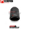 Demi-ligne avec sorties carbone pour VW Scirocco R - 2.0 TFSI EA113 265cv - SVWS041CF - Scorpion – Image 4