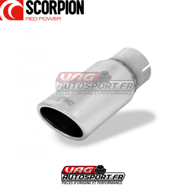 Demi-ligne d'échappement inox VW Golf R MK7.5 Facelift - SVW055 - Scorpion – Image 5