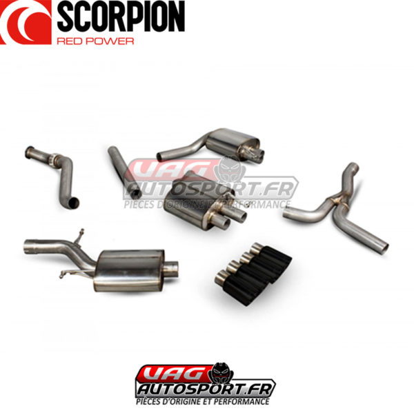 Demi-ligne / Cat-back Scorpion AUDI A5 B8 2.0 TFSI - SAU073C – Image 4