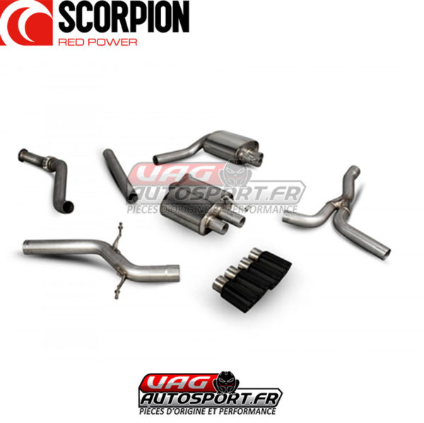 Demi-ligne / Cat-back Scorpion AUDI A5 B8 2.0 TFSI - SAUS073C - Scorpion – Image 4