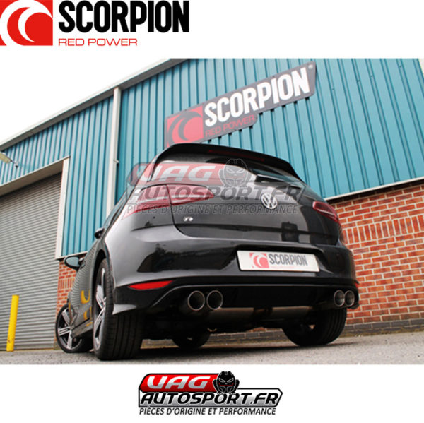 Demi-ligne / Cat-back Scorpion  VW Golf 7 R - SVW046D - Scorpion – Image 4