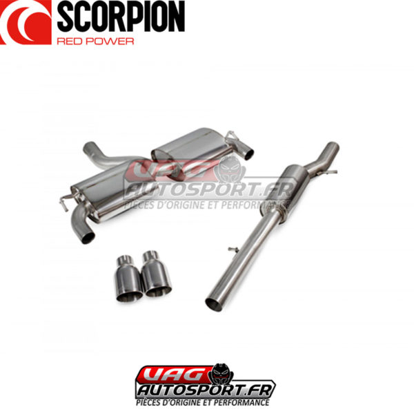 Demi-ligne / Cat-back Scorpion  VW Golf Mk4 R32 - SVW040 - Scorpion – Image 4