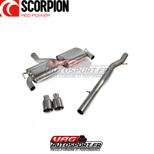 Demi-ligne / Cat-back Scorpion  VW Golf Mk4 R32 - SVWS040 - Scorpion – Image 4