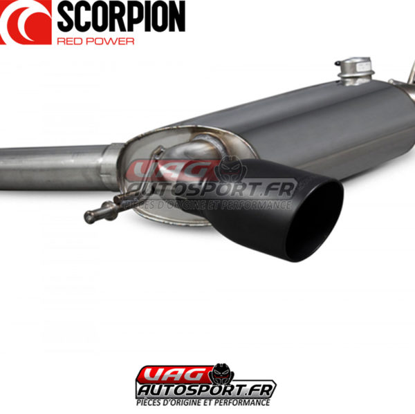 Demi-ligne / Cat-back INOX pour Audi TT Mk1 Quattro 3.2 V6 - SAU042C - Scorpion – Image 4