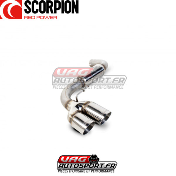Demi-ligne / Cat-back INOX SCORPION pour AUDI TT Mk2 2.0 Tdi 170cv Quattro - SAU024 – Image 4