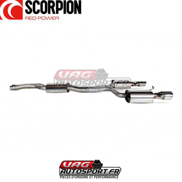 Silencieux arrière pour AUDI S5 Sportback 3.0 TFSI 333cv V6 Quattro B8 & B8. 5 - SAU044 - Scorpion – Image 5