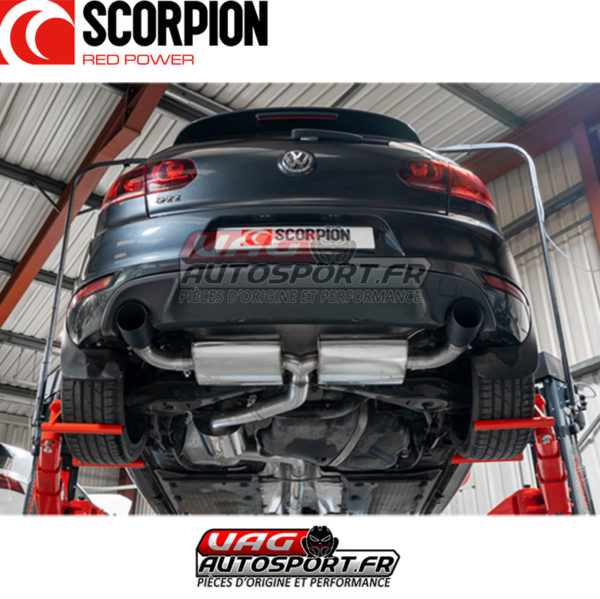Demi-ligne / Cat-back Scorpion VW Golf Mk6 Gti 2.0 Tsi - SVW036C - Scorpion – Image 5