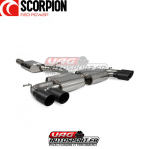 Demi-ligne d'échappement avec silencieux intermédiaire - VW GOLF MK7.5 R Facelift - SVW055DC - Scorpion