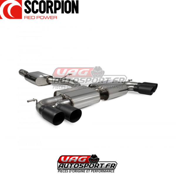 Demi-ligne d'échappement avec silencieux intermédiaire - VW GOLF MK7.5 R Facelift - SVW055DC - Scorpion – Image 2