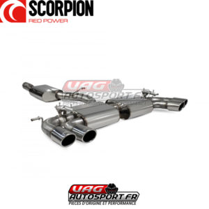 Echappement inox (ligne après cata) - VW Golf 7.5R Facelift - SVW054 - Scorpion