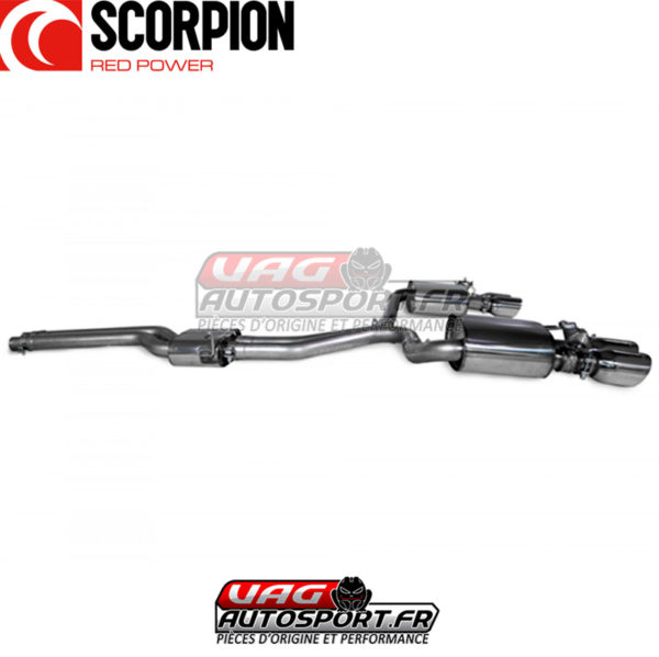 Demi-ligne Scorpion Audi S4 B9 Quattro 3.0T V6 Avant - SAU088 - Scorpion – Image 3