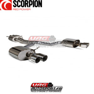 Silencieux arrière pour AUDI S5 Sportback 3.0 TFSI 333cv V6 Quattro B8 & B8. 5 - SAU044 - Scorpion